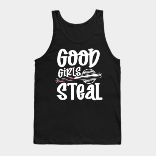 Good Girls Steal Softball Tank Top